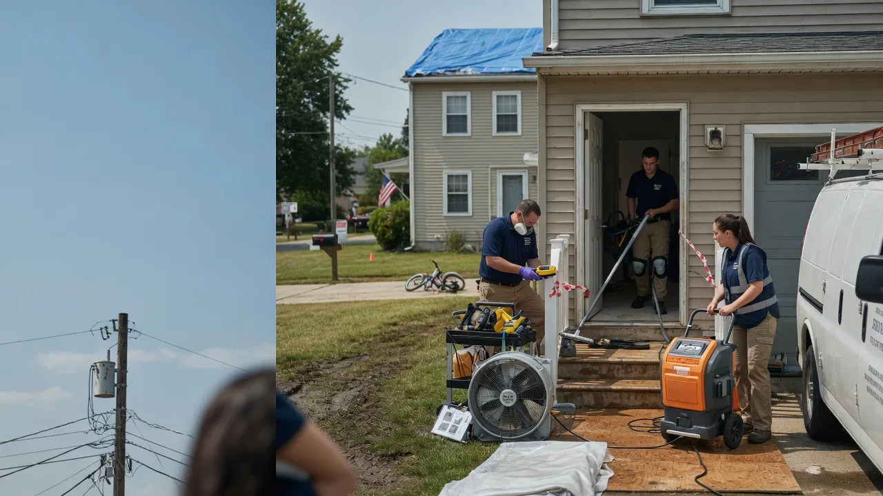 Water Damage Repair in Milfay, OK near me